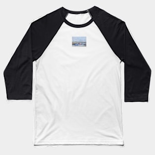 The Cobb, Lyme Regis Baseball T-Shirt